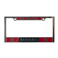 USC Trojans Chrome SC Interlock Baseball License Plate Frame